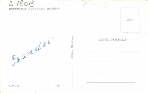 B18013 Chemin de fer Alte Straßenbahn Tram Oradea