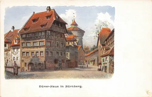 B20004 Dürer Haus in Nürnberg