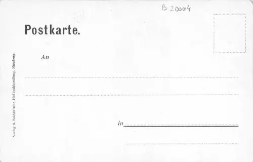 B20004 Dürer Haus in Nürnberg