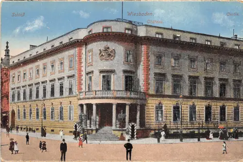 Br33566 Schloss Wiesbaden Deutschland