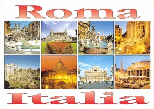 B47596 Roma Multiviews Italien
