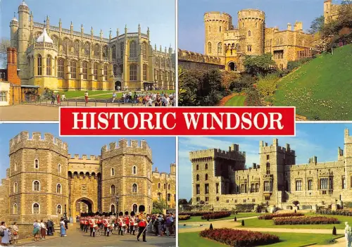 B97345 historischer Windsor UK