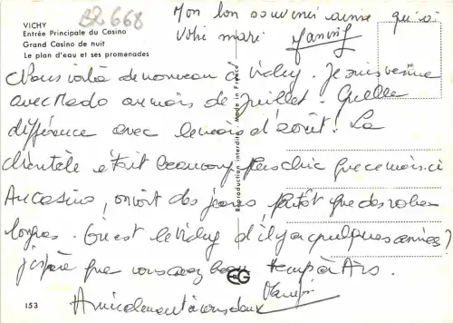 BR668 France Vichy multi vues