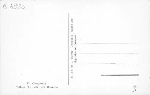 B4920 Chamonix Front/Back Scan