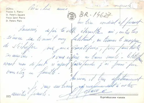 BR14627 Roma Piazza Pietro Italien