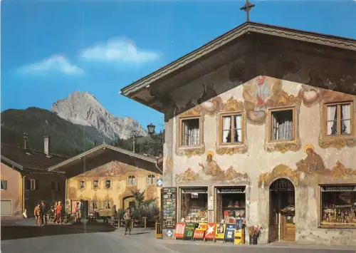 B69520 Deutschland Mittenwald Luftlmalerei