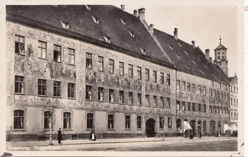 BF17195 Augsburg Fuggerhaus Deutschland Vorder-/Rückbild