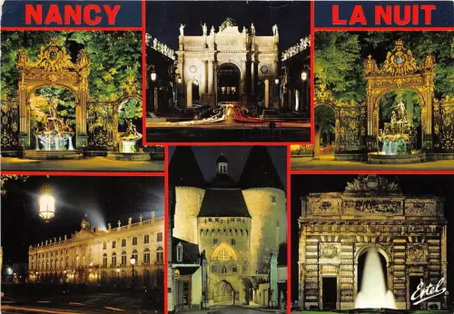 B51887 Nancy Fountaine de neptune france