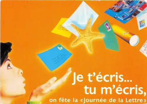 B50466 Je T`ecris tu m`ecris on fete la Journee de la Lettre Werbung