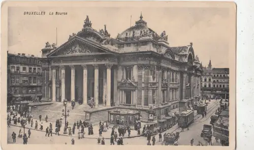 BF32497 bruxelles la bourse belgien front/back image