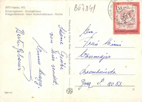 B67841 Österreich Kasten Multiviews