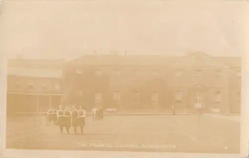 BR81718 the friends school ackworth children real photo uk