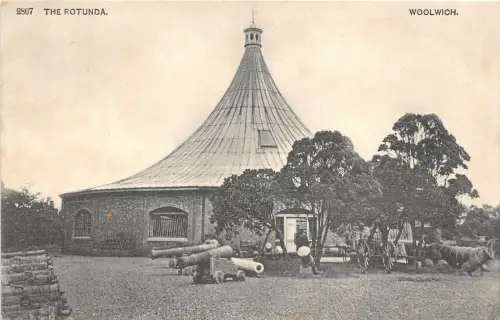 uk40300 the rotunda woolwich london real photo uk