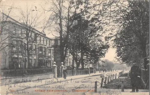 BR81348 stoke newington london lordship road uk