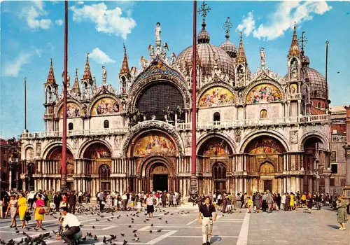 B54323 Venezia Basilika S Marco Italien