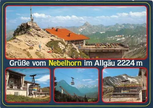 B35809 Nebelhorn im Allgau Oberstdorf Deutschland