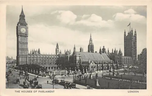 BR58040 car voiture the houses of parliament london uk