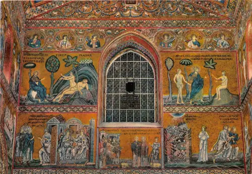 B69010 monreale interno del duomo italy