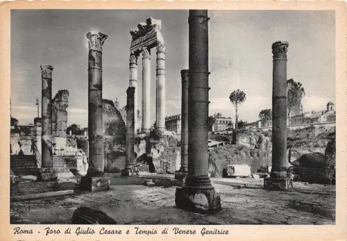 BR13178 Foro di giulio Cedare e Tempio di Venere genitrice Roma italy