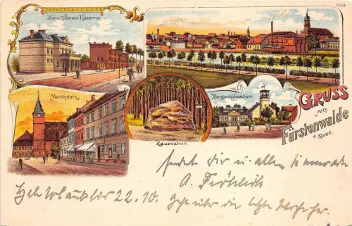 bg19058 furstenwalde litho germany