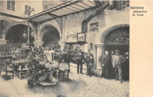 br106357 stiftskeller st peter salzburg österreich bier bier haus restaurant