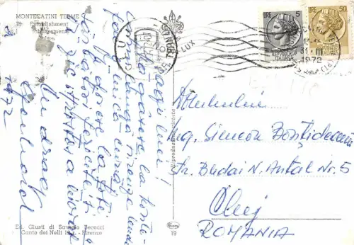 B54770 Montecatini terme italy