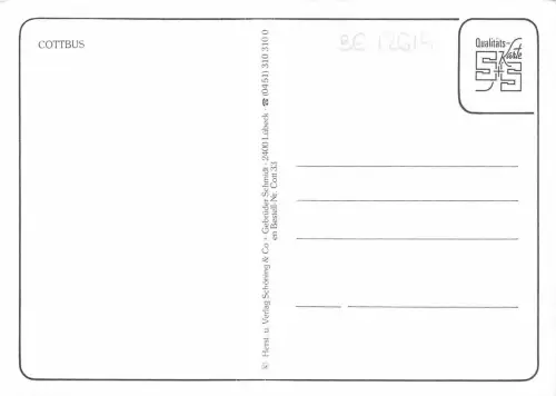 BG12614 Burgerhauser in Cottbus Car Voiture Germany