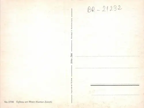 BR21232 Eglisau am Rhein Schweiz