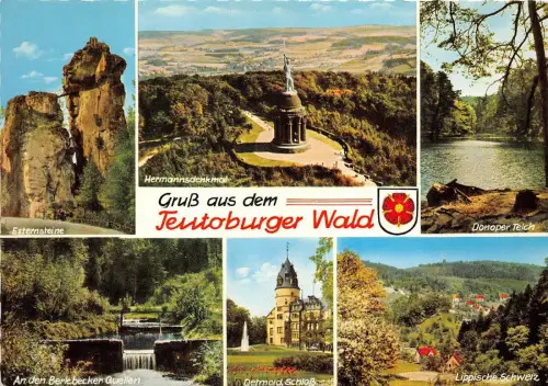 BG9799 gruss aus dem teutoburger wald germany