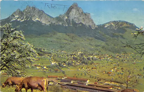B31725 Schwyz mit den beiden Mythen Schweiz