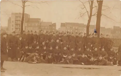 Lot279 Militärpostkarte Belgien Echtfoto Brüssel 1923