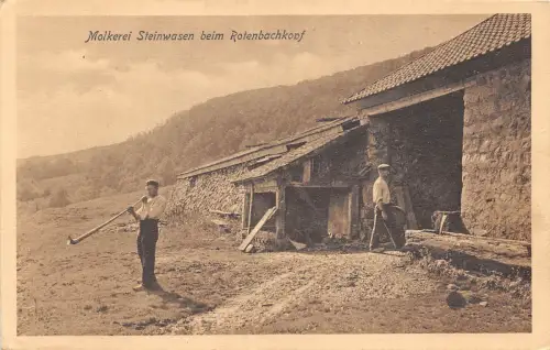 B92935 molkerei milkman steinwasen beim rotenbachkpof types folklore germany