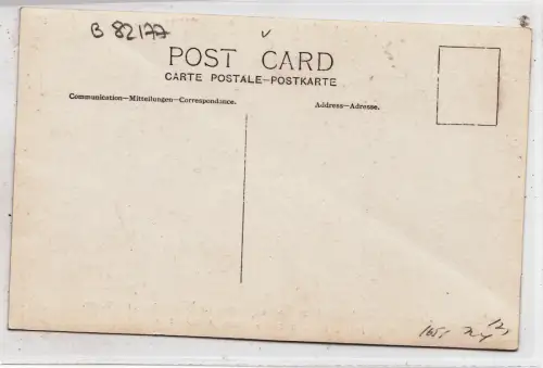 B82177 wien viena austria German kaiser visit front back image