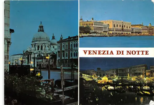 BG13610 venezia di notte italy