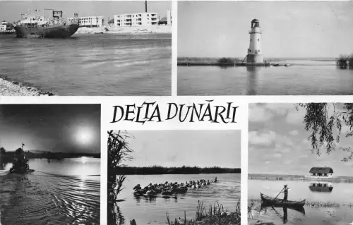 B16125 Schiff Bateaux Donaudelta