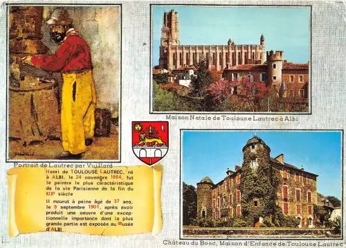 B53418 Albi Toulouse Lautrec multi vues france