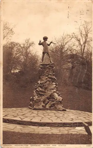 BR81130 London Kensington Gardens Peter Pan Statue UK