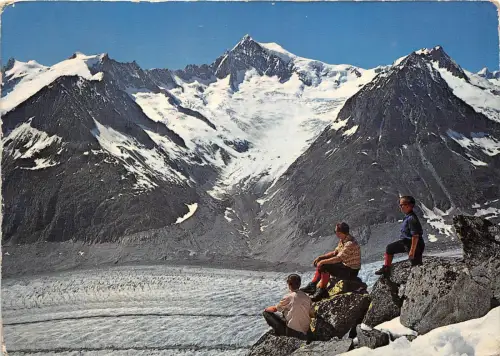 B75635 eggishorn gr aletschgletscher jungfrau schweiz