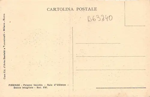 B63340 Firenze Palazzo Vecchio Italien