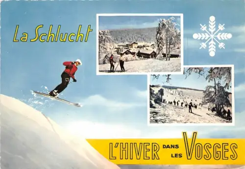 B56349 La Schlucht Vogesen Ski Himmel Multiviews Frankreich