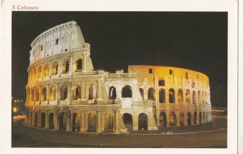 BF24259 roma il coloseo italy front/back image