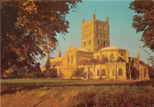B87525 gloucestershire tewkesbury abbey uk