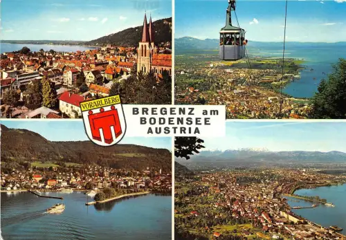 B68511 Österreich Bregenz am Bodensee Multiviews