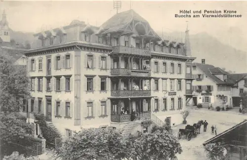 br104005 hotel und pension krone schweiz Luzern Luzerna