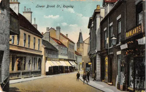 BR74359 lower brook st rugeley uk