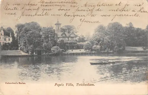 BR81601 Papstvilla Twickenham UK