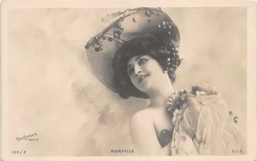 Lot279 Marville Glamour Reutlinger Paris Künstler signiert Frankreich