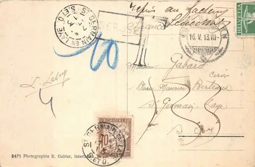 Lot 58 schweiz jungfrau interlaken