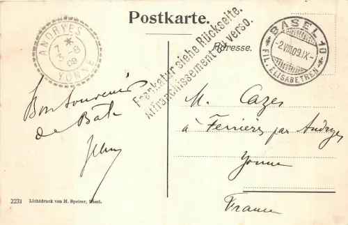 Lot 58 Basel Spalentor Basel Schweiz