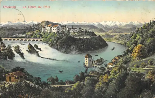 Lot 58 switzerland la chutte du rheinfall